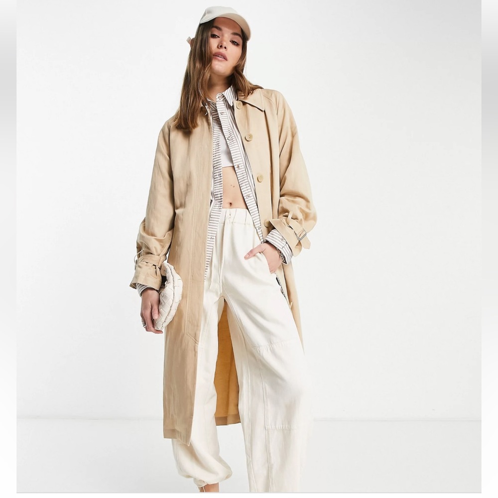 NWT & Other Stories Linen Trench